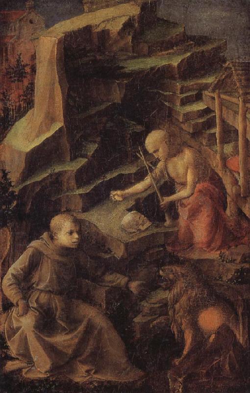 Fra Filippo Lippi St.Jerome in Penitence oil painting image